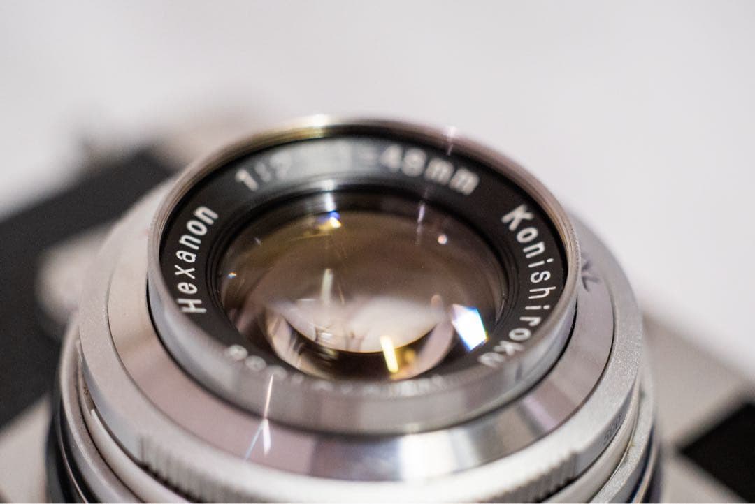 【動作品】Konica ⅢA レンジファインダーカメラ