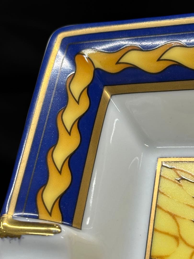 【USED美品】HERMES エルメス　太陽　灰皿　アッシュトレイ　トレイ　器