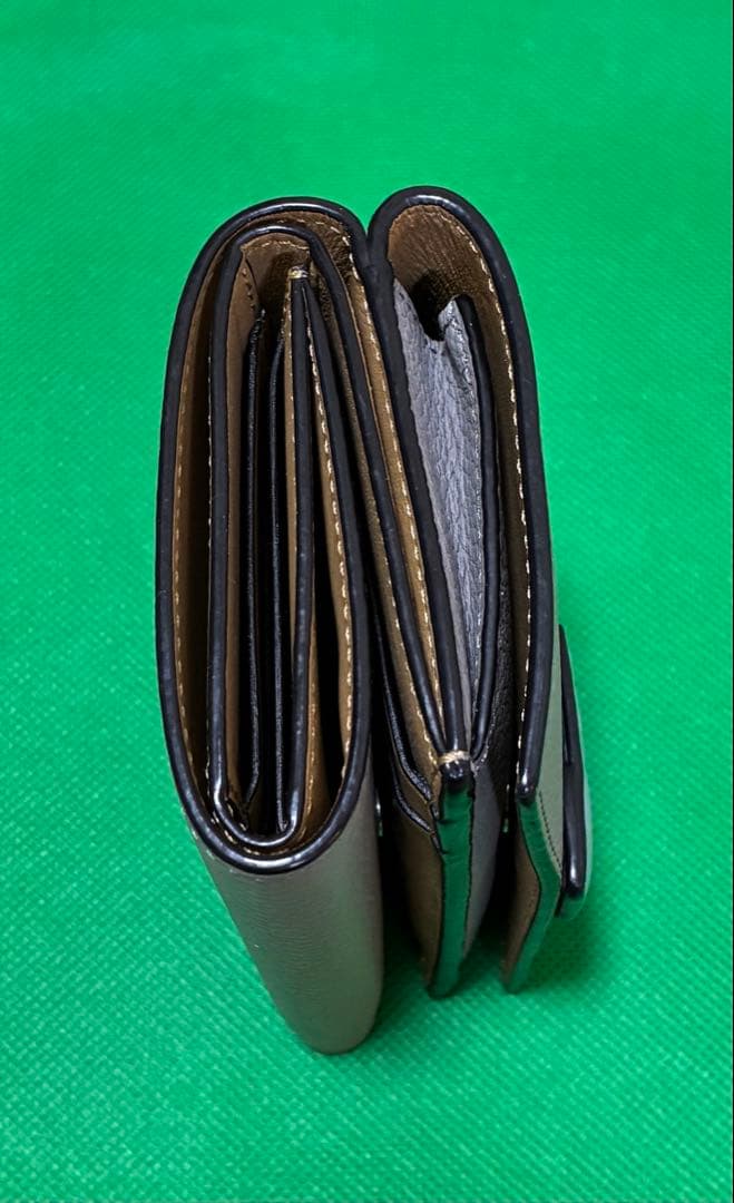 ロエベ　LOEWE グレー 三つ折り財布