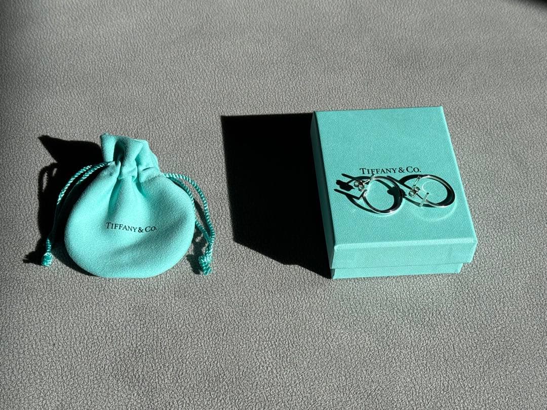 ⭐︎【廃盤品】ティファニー Tワイヤーフープピアス シルバー925