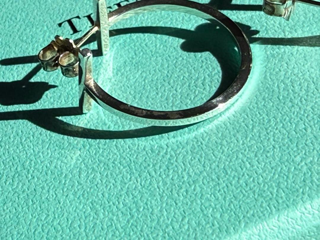 ⭐︎【廃盤品】ティファニー Tワイヤーフープピアス シルバー925