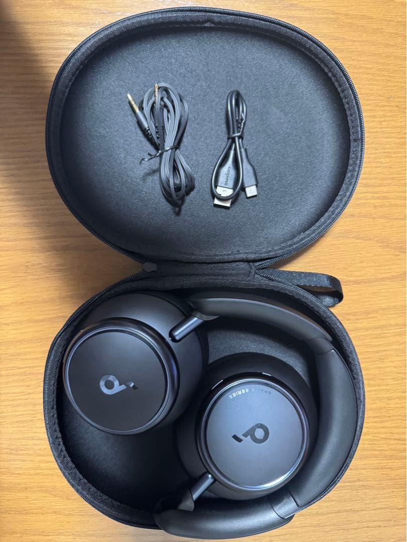 SPACE Q45 ワイヤレスヘッドホン ブラック