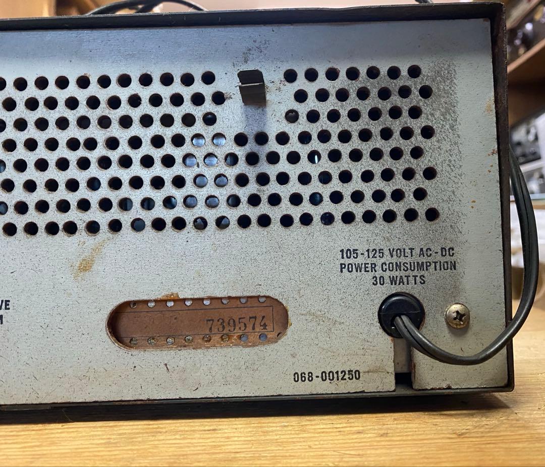 [変更] Hallicrafters sw-500 短波　受信機　ジャンク