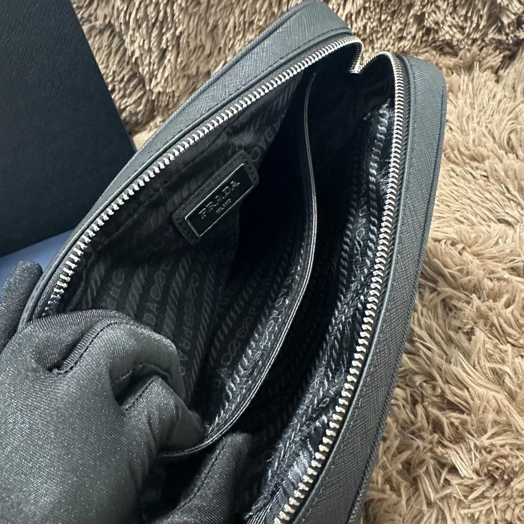 早い者勝ち！ キャンバスショルダーバッグ 黒