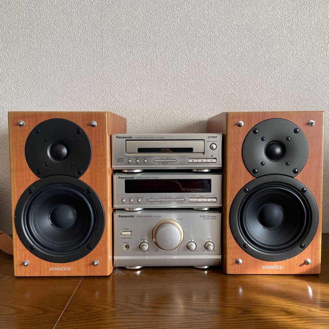 パナソニックSE-HD60 と KENWOOD LS-K711