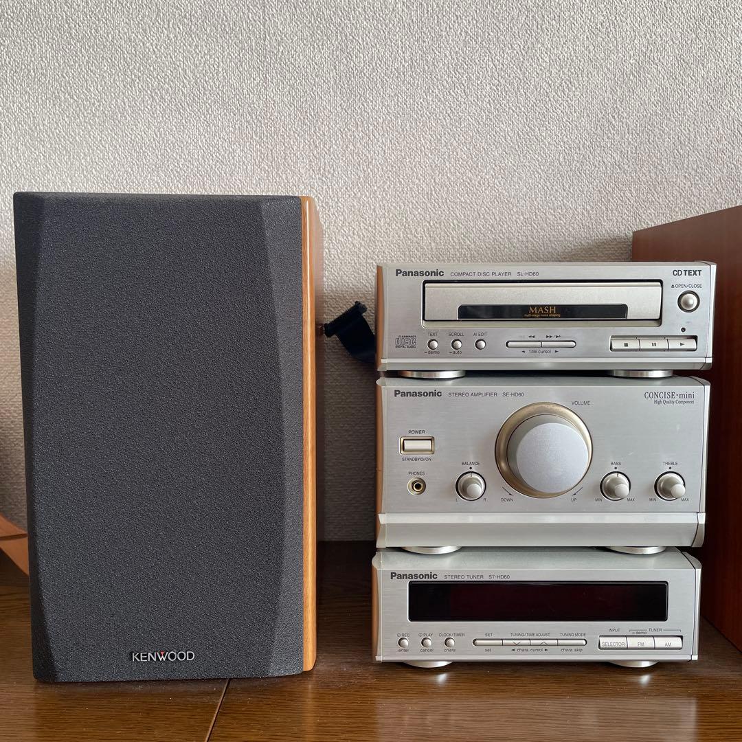 パナソニックSE-HD60 と KENWOOD LS-K711