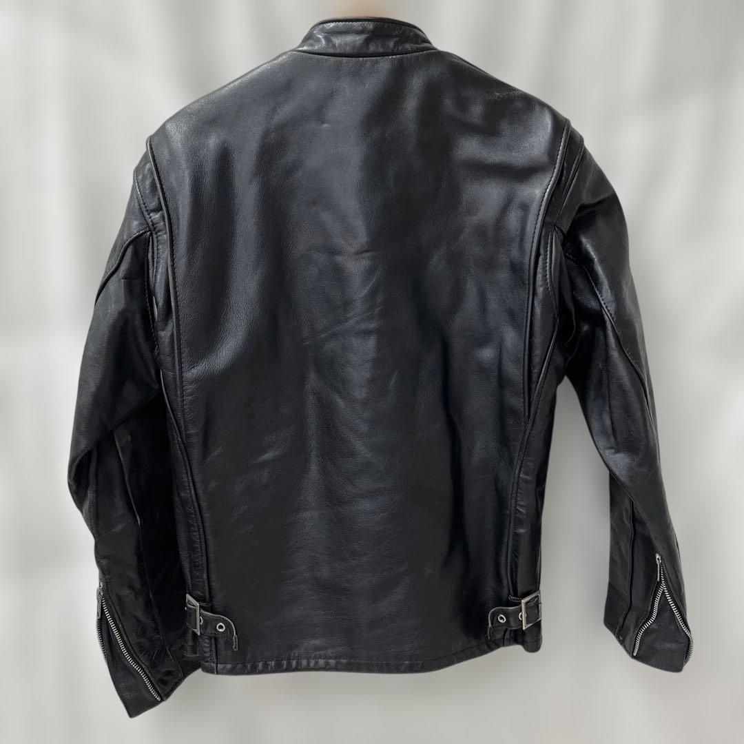 値下げ ショット schott 641 USA レザー シングル ライダースJK