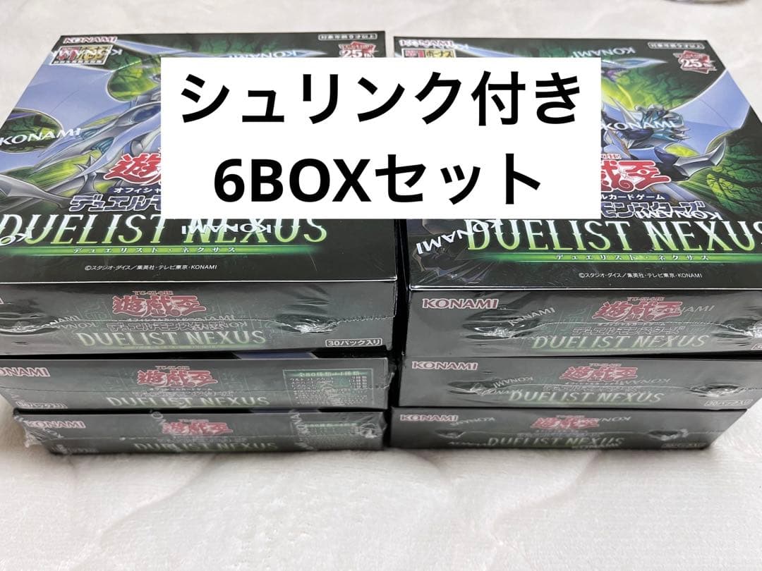 デュエリストネクサス　6BOXセット　新品未開封シュリンク付き