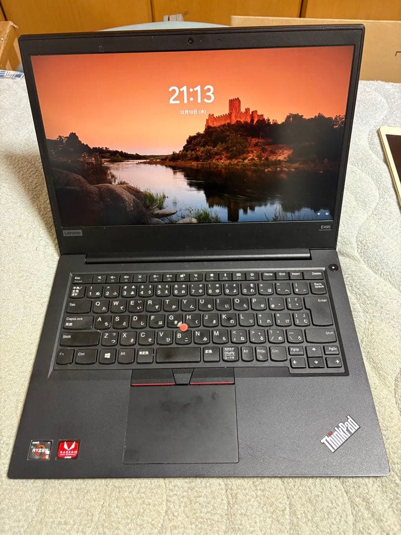 Windowsノート本体 Lenovo ThinkPad E495 Ryzen5 16GB