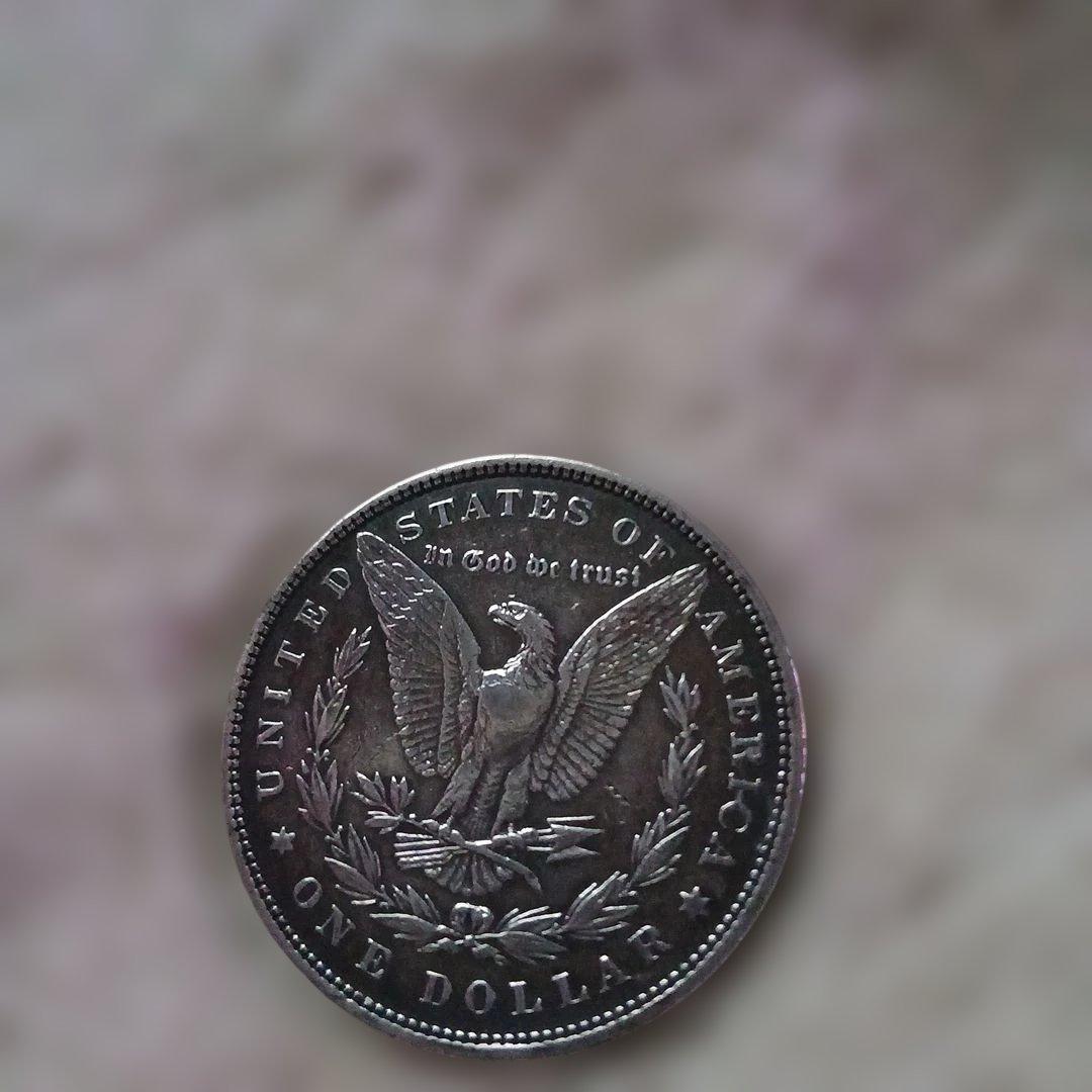 1880年 アメリカ 銀貨 リバティ女神像