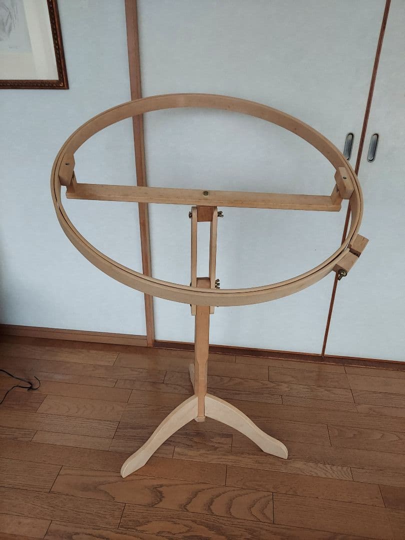 ヒンターバーグデザイン社キルティングフープ　特大　直径75㎝　新品未使用