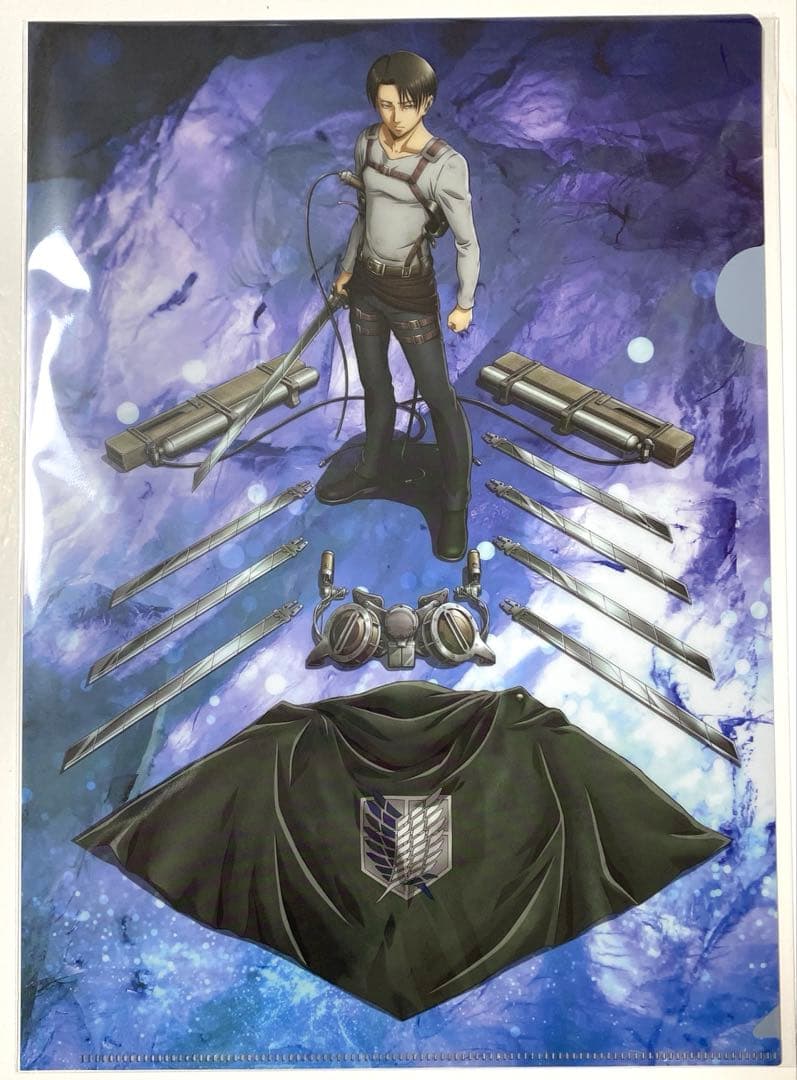 進撃の巨人 リヴァイ SPECIAL EVENT 当日のみ　クリアファイル　1枚