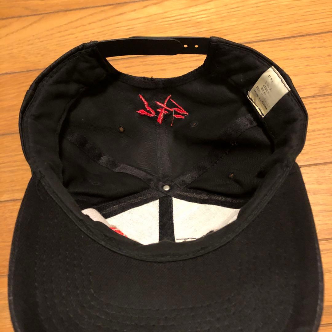 b*!様 AKIRA ロゴ キャップ 黒　FASHION VICTIM製