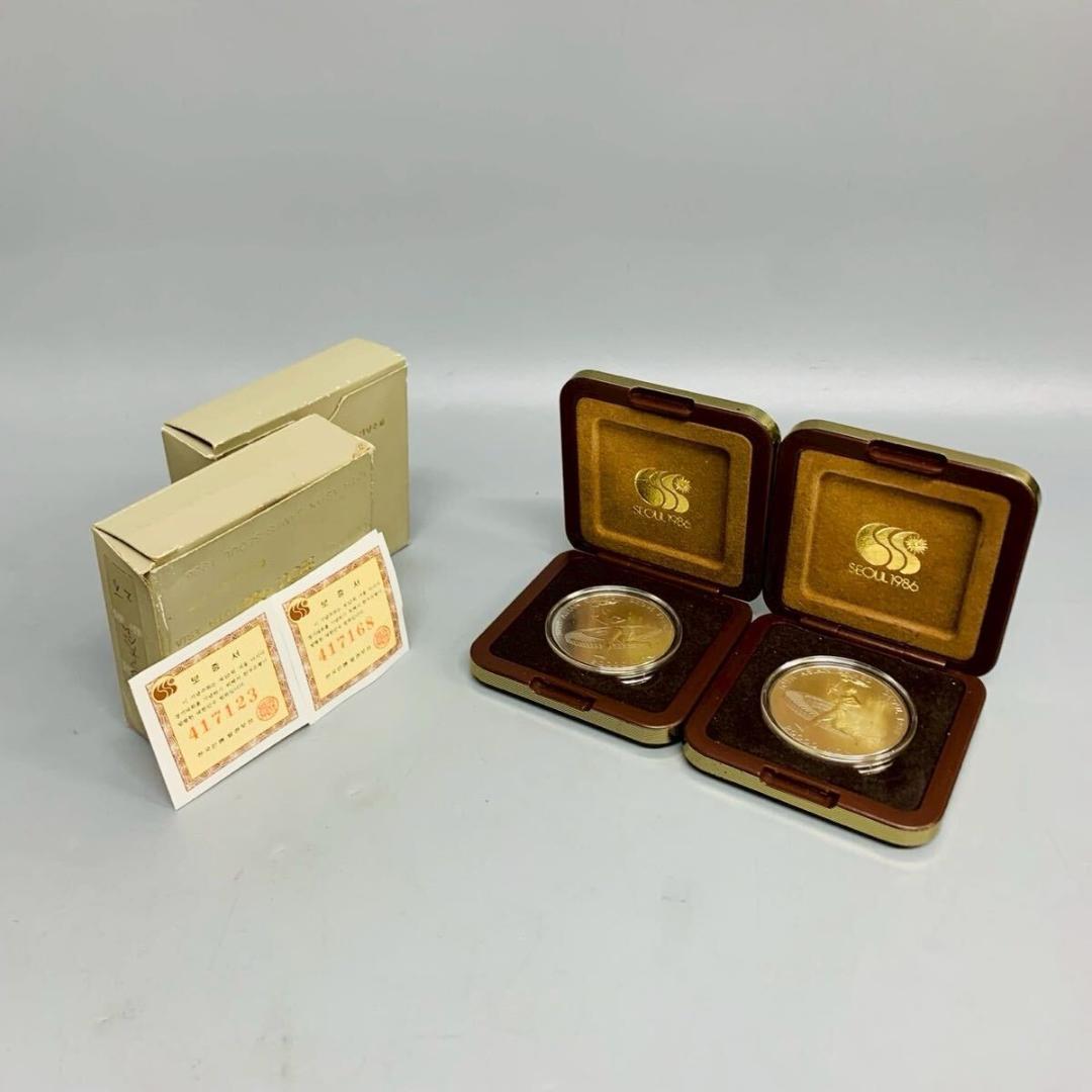 【美品】⭐️銀貨 ソウルオリンピック 20000ウォン ケース付1986年
