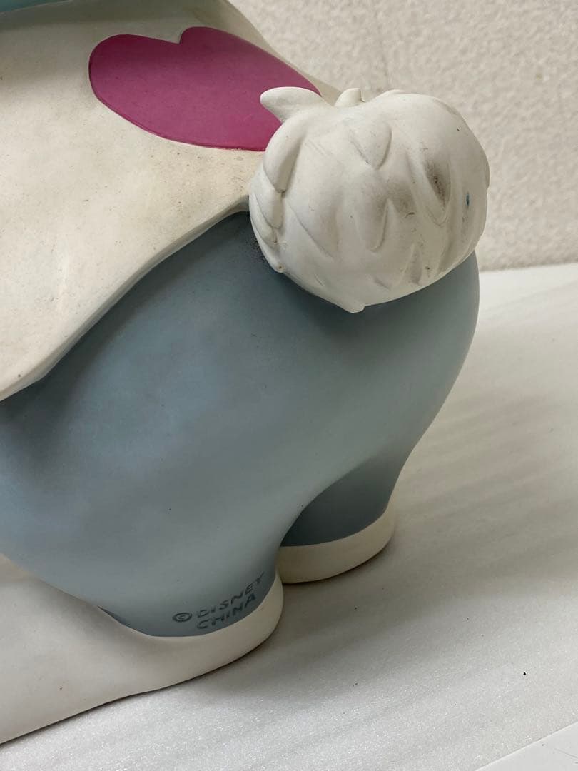 3-2701 激レア★不思議の国のアリス 白うさぎ 兎置き時計 ビッグフィギュア