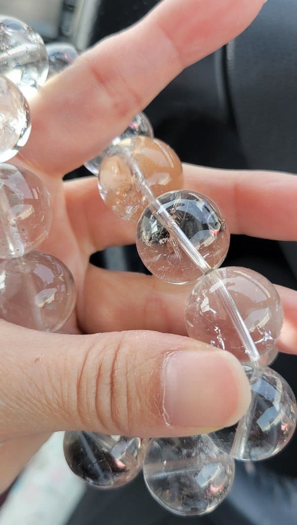 ！希少レア大玉！17㎜　セラデカブラル産　レムリアンシードブレスレット