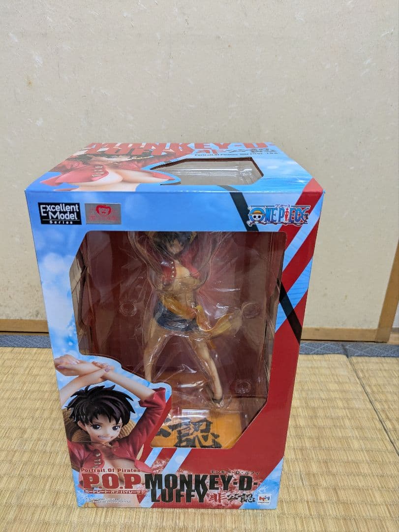 開封品 ワンピース 非公認　 ルフィ トラファルガー・ロー 開封品２体セット