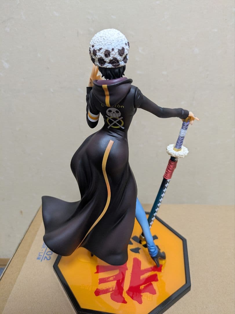 開封品 ワンピース 非公認　 ルフィ トラファルガー・ロー 開封品２体セット