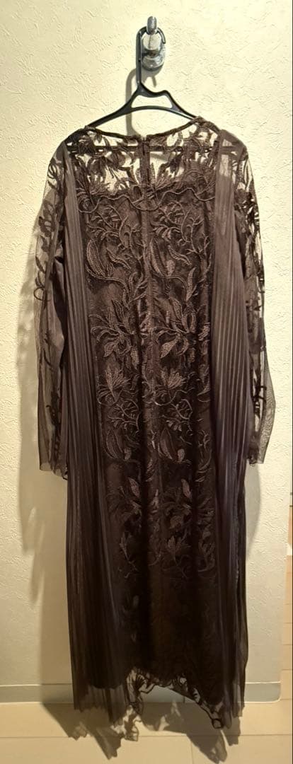 専用 niana エスニックサイドプリーツドレス オケージョンドレス L