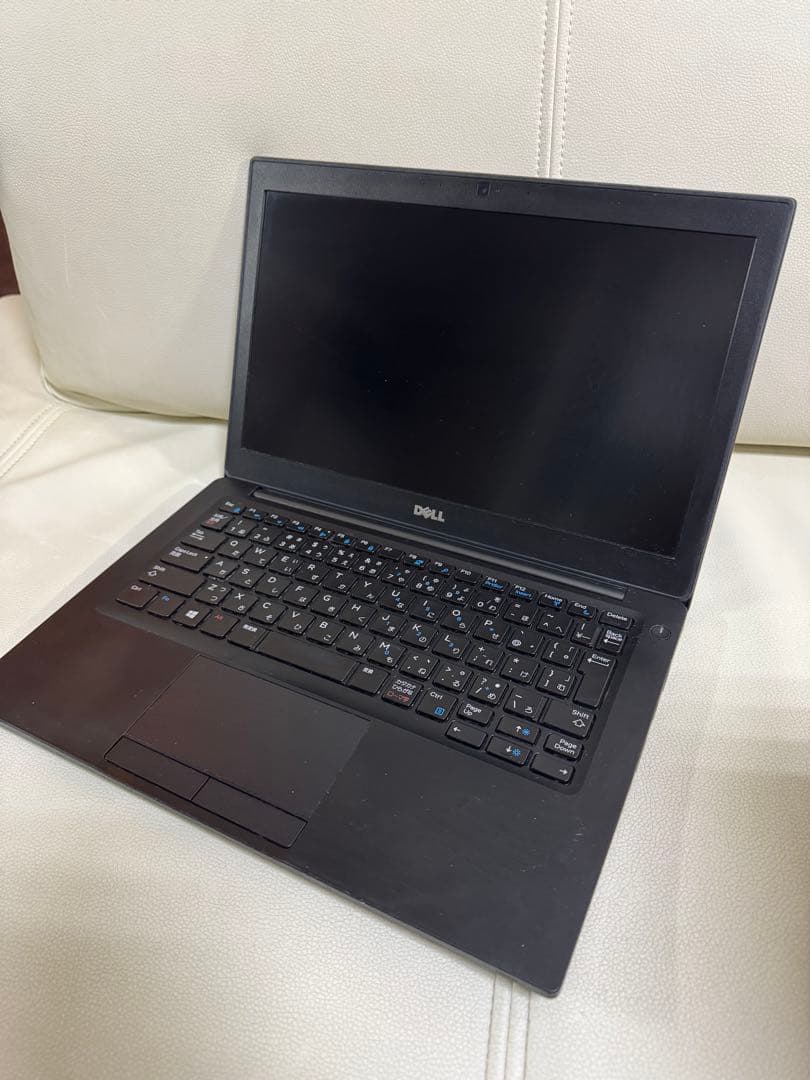 【激安】DELL ノートパソコン 12.5インチ ブラック 専用アダプタ付き