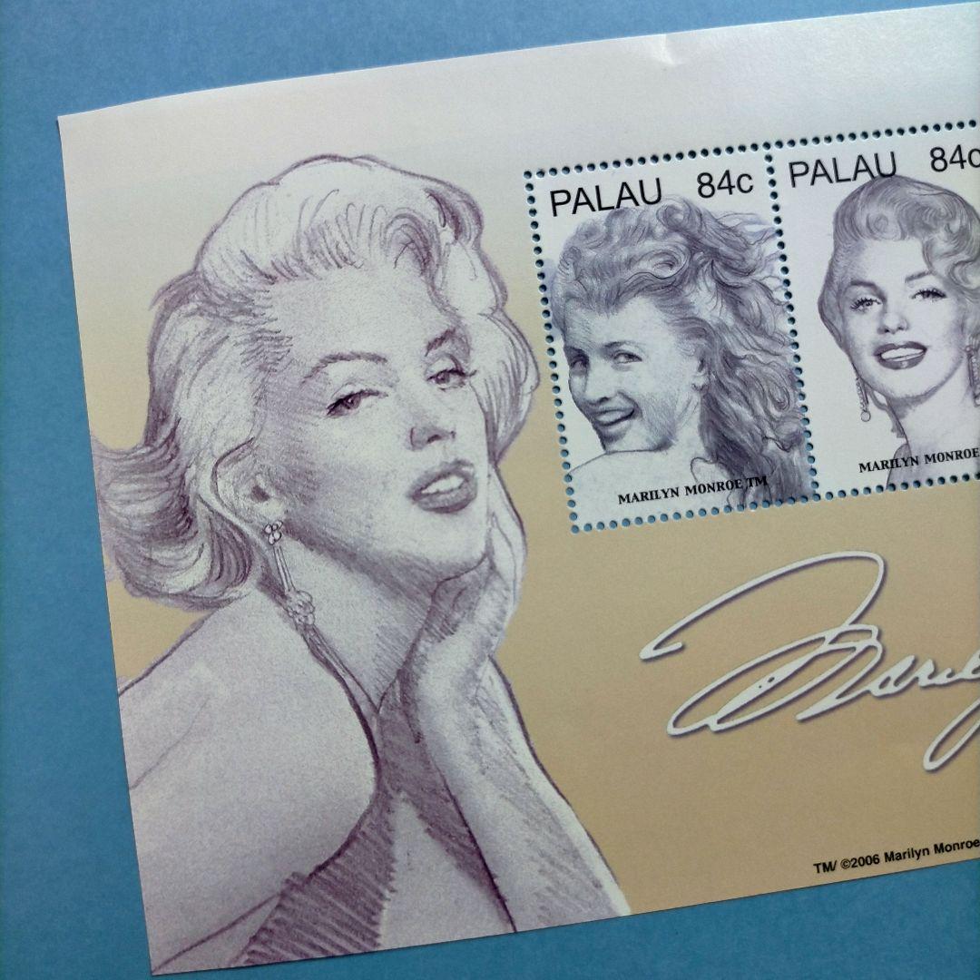 3088 外国切手 海外国々 2006年 マリリンモンロー生誕80周年記念シート