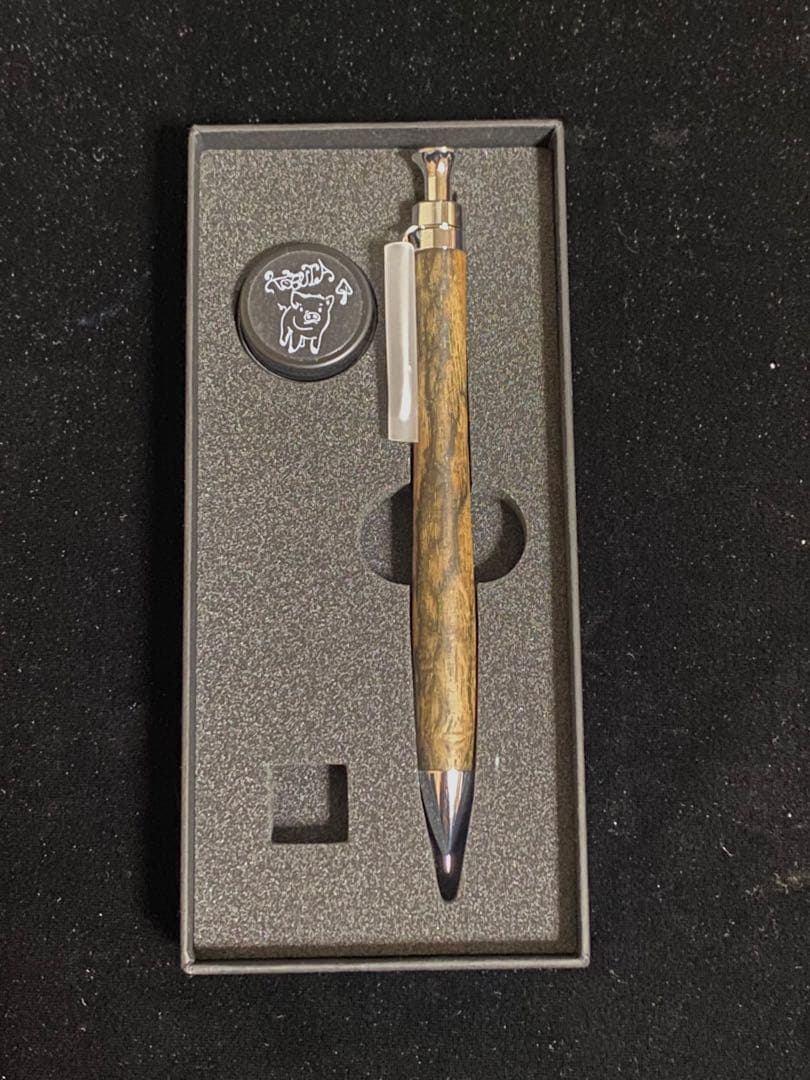 こぶた工房 シャープペンシル 極上黒柿0.5mm