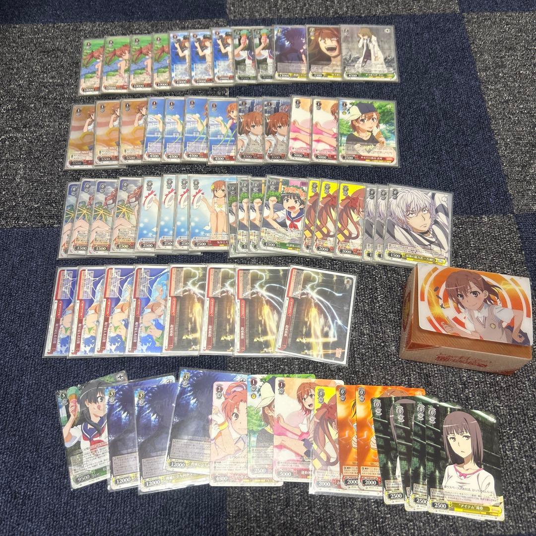 ヴァイスシュヴァルツ とある科学の超電磁砲デッキ サブカード、デッキケース付き