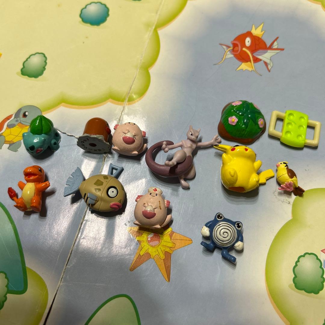 ポケモン　レア　ちびポケハウス デラックスタイプ　小物・フィギュアまとめ