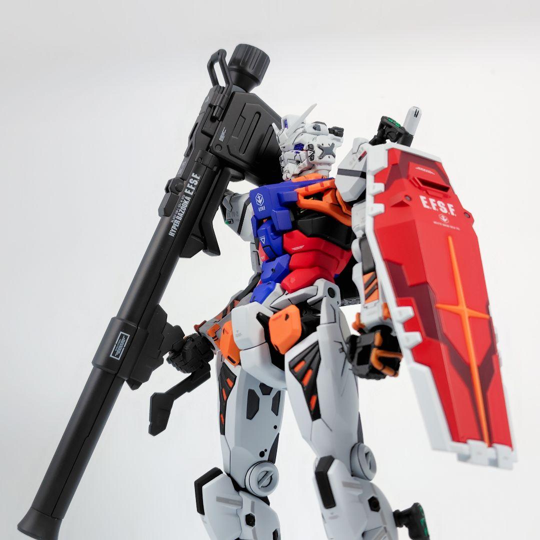 HG1/144 白いガンダム　塗装完成品 ガンダムジークアクス