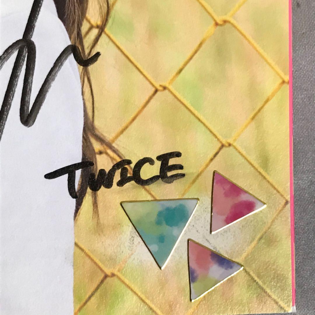 Twice 直筆サイン入りTwicecoaster