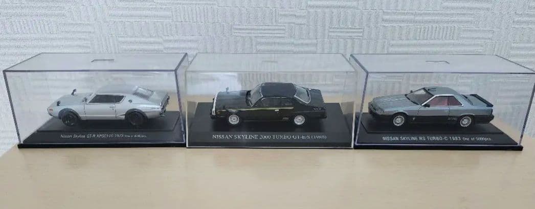 日産スカイライン ミニカーセット１/43まとめ売り