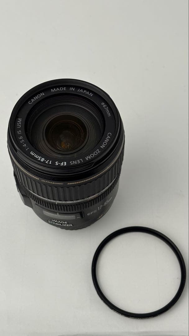 Canon EF-S 17-85mm IS USM 美品 動作良好 フィルター付