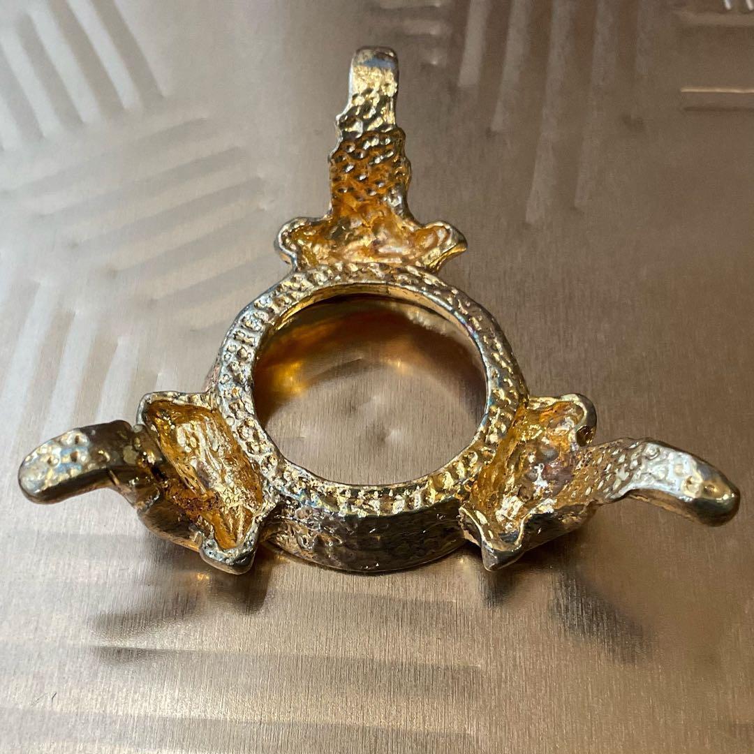 天然水晶玉アンティーク台座付き　37ｍｍ　シンプル　天然石クリスタル　袋付きＡ