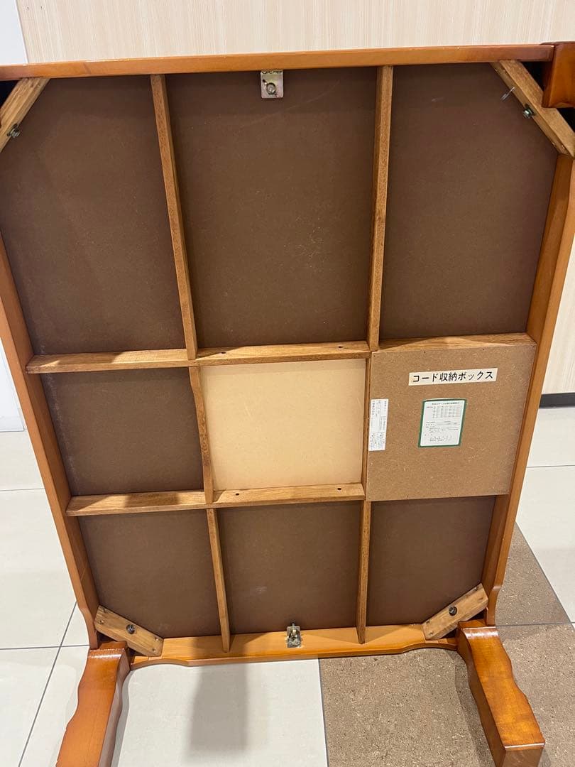 日美（ニチビ）天然木単板テーブル