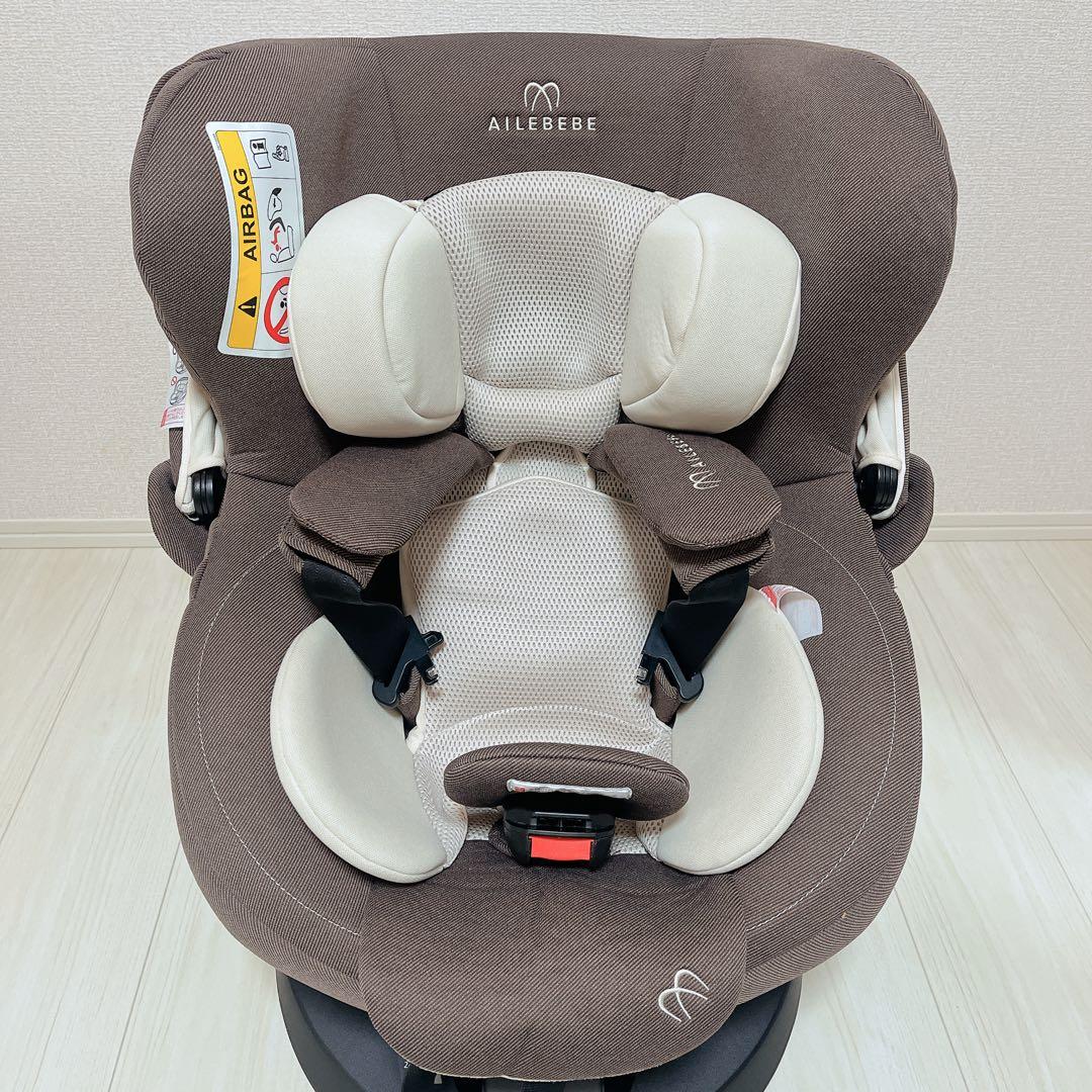 【美品】AILEBEBE クルット6iプレミアム ISOFIX日本製 回転式