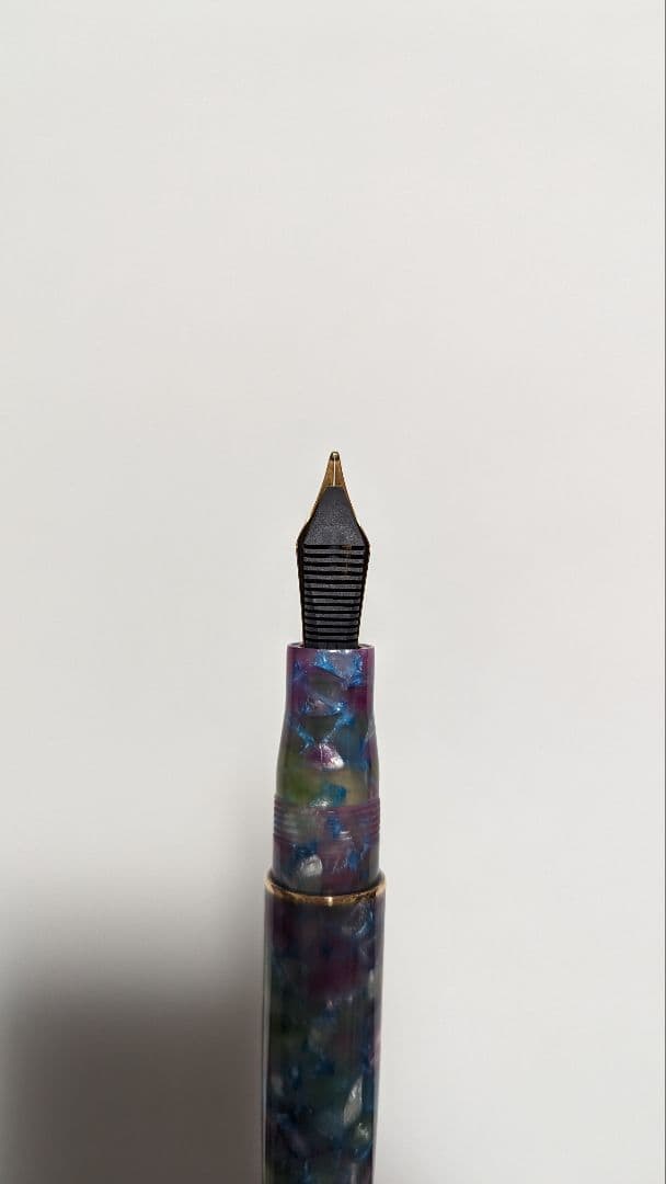 レオナルド フローレ アクアペトラ 万年筆 スチールニブ ローズゴールド 太字