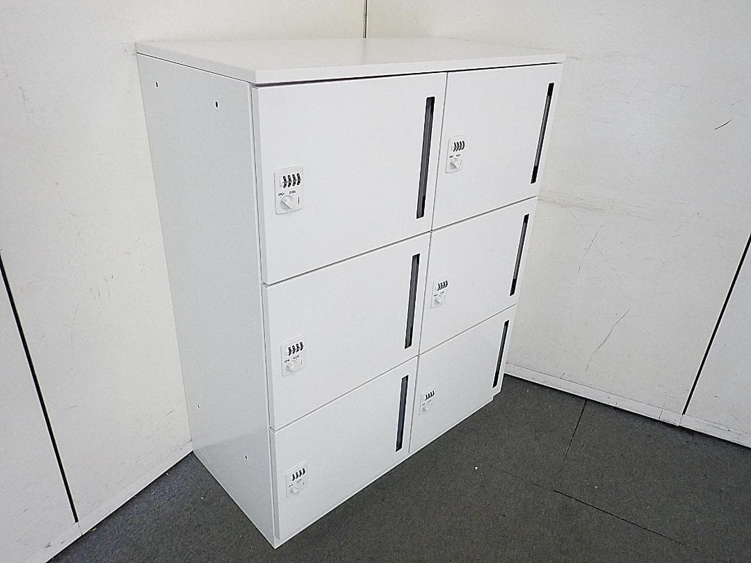 引取限定　プラス　6人用パーソナルロッカー　59-0128