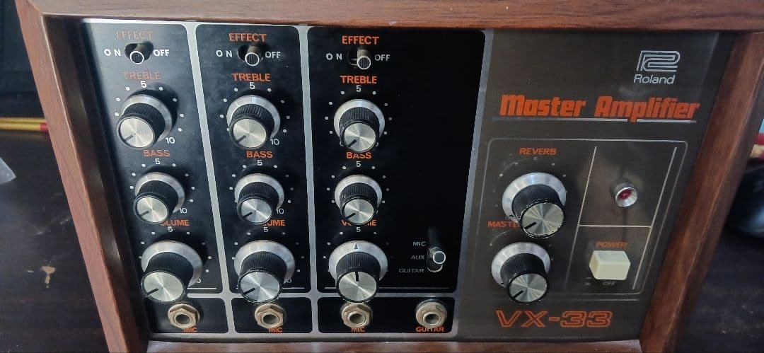 【ジャンク】Roland VX-33 ミキサー、アンプ