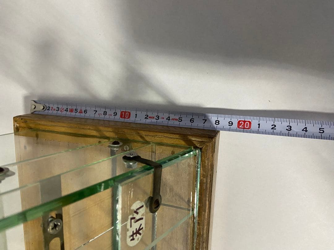 昭和レトロ ヨット鉛筆 販売用ディスプレイケース ガラス 店舗用什器 当時物