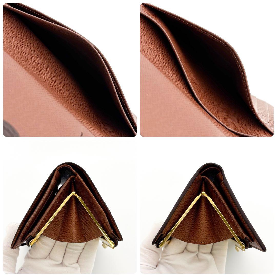 新型★箱付き★ルイヴィトン ヴィエノワ モノグラム 二つ折り財布 がま口財布