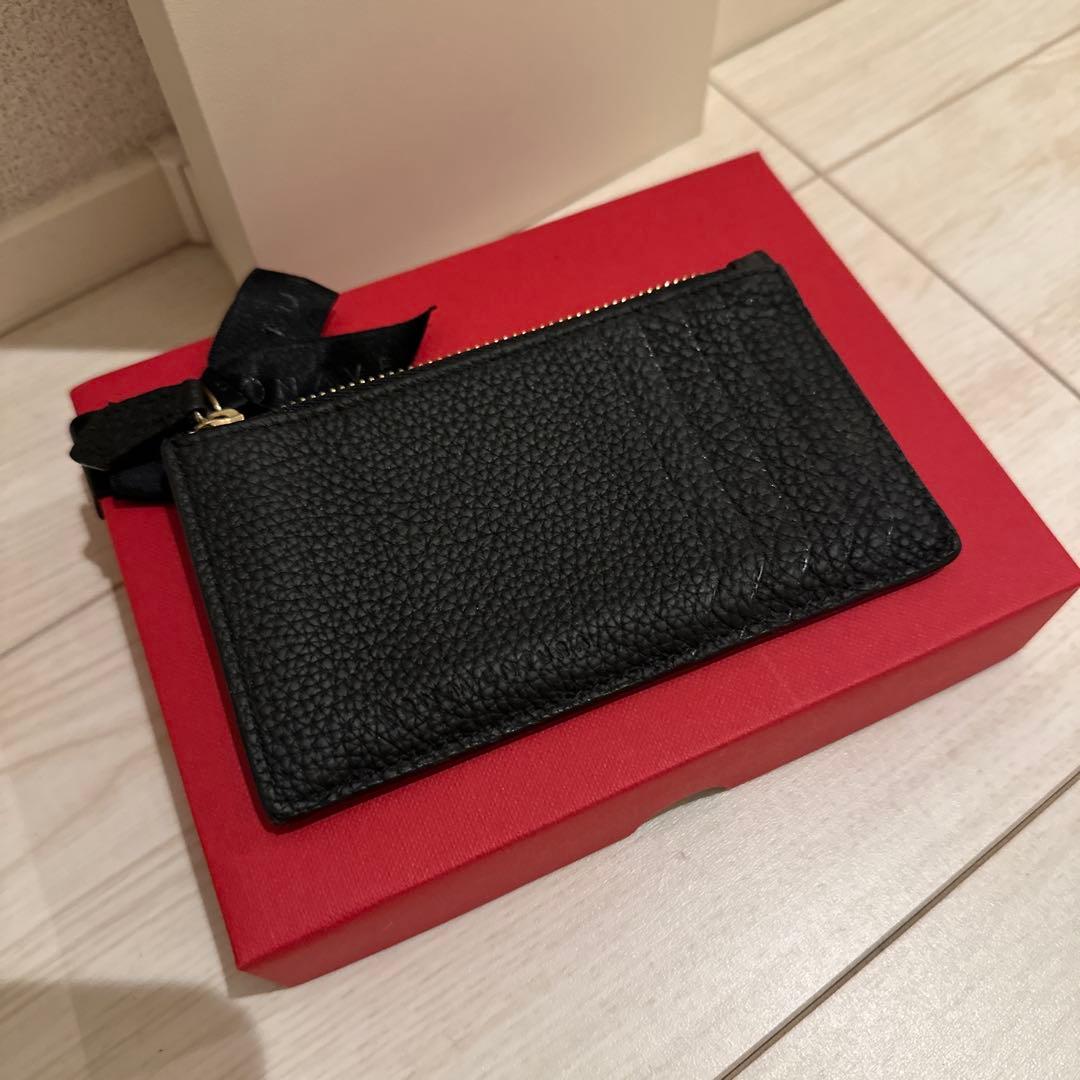 BONAVENTURA ブラックレザーケース　ユニセックス　ボナベンチュラ