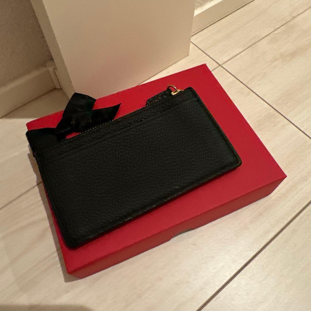 BONAVENTURA ブラックレザーケース　ユニセックス　ボナベンチュラ