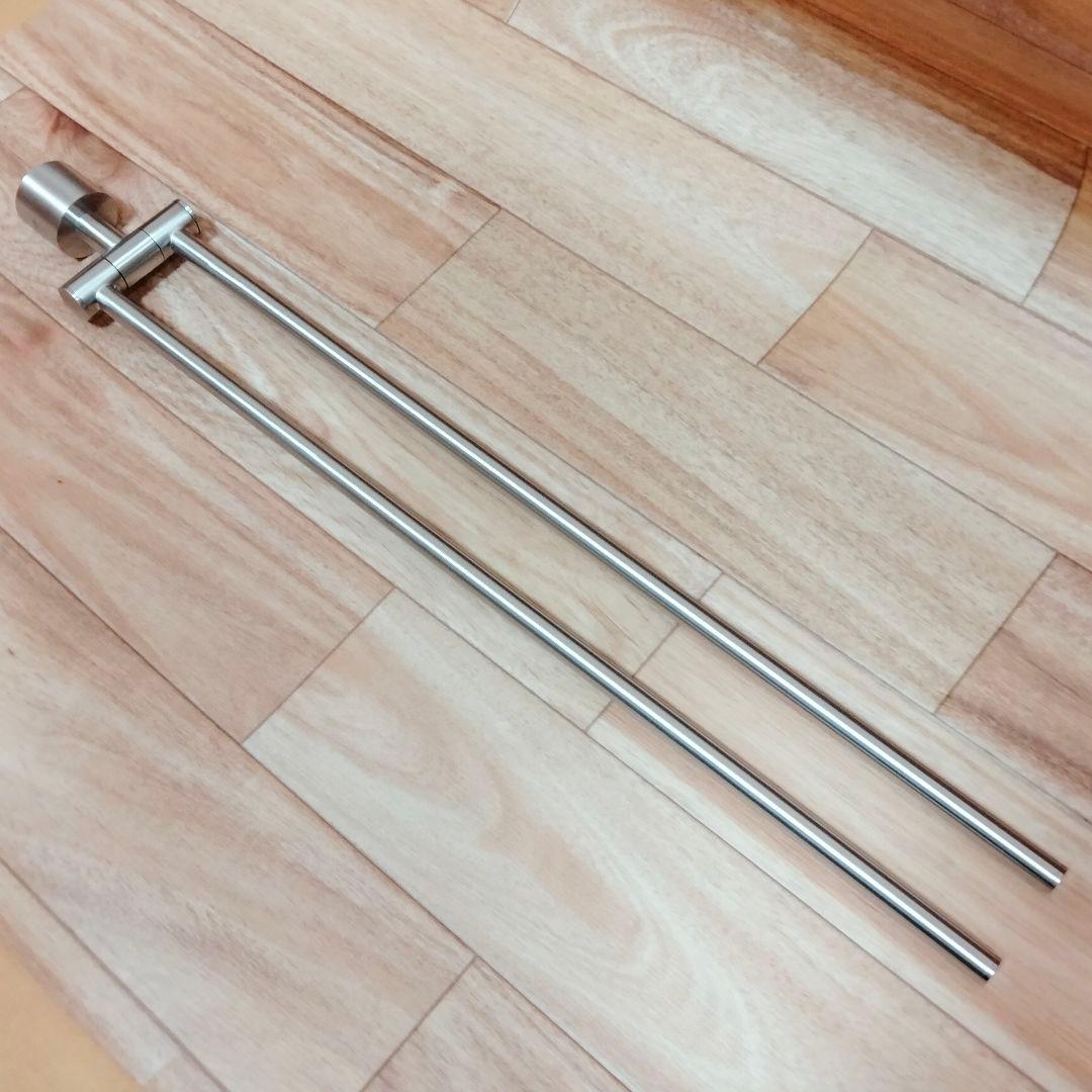 GROHE アトリオ ダブルタオルバー グローエ ブラッシュドニッケル 4030