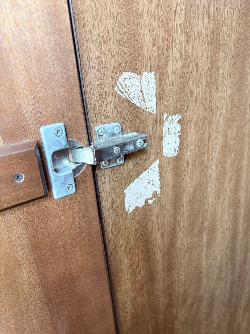 引越し処分 1/25まで｜スパニッシュ調 アンティーク タンスB 大型家具