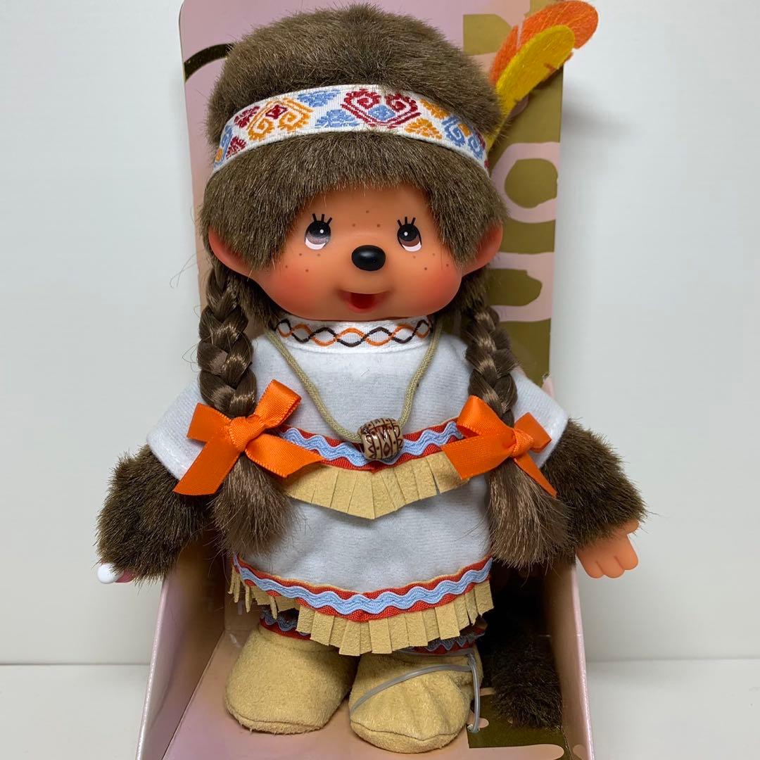 新品 2009年発売 インディアン 女の子 モンチッチ 3104