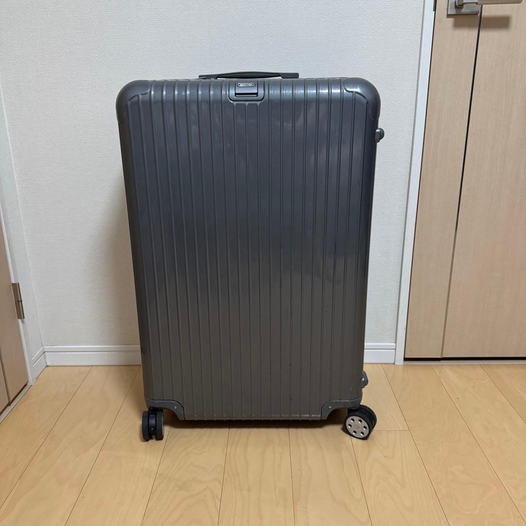 RIMOWAサルサデラックス104lダークグレイ美品