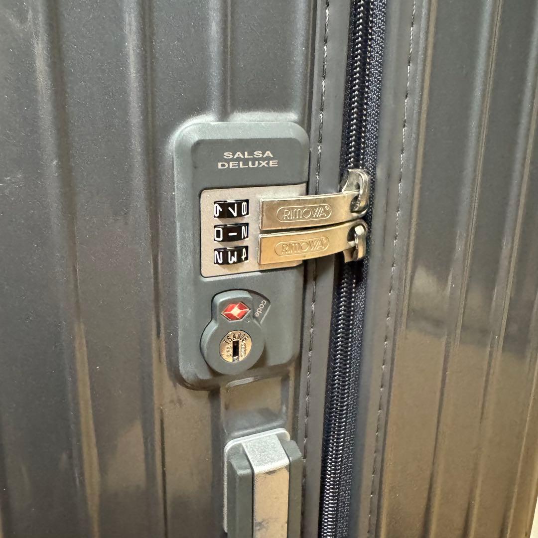 RIMOWAサルサデラックス104lダークグレイ美品