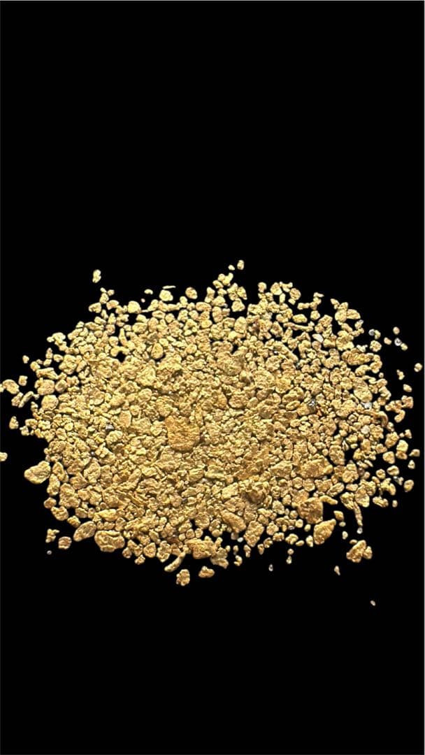 砂金　自然金　国産　gold ⑧