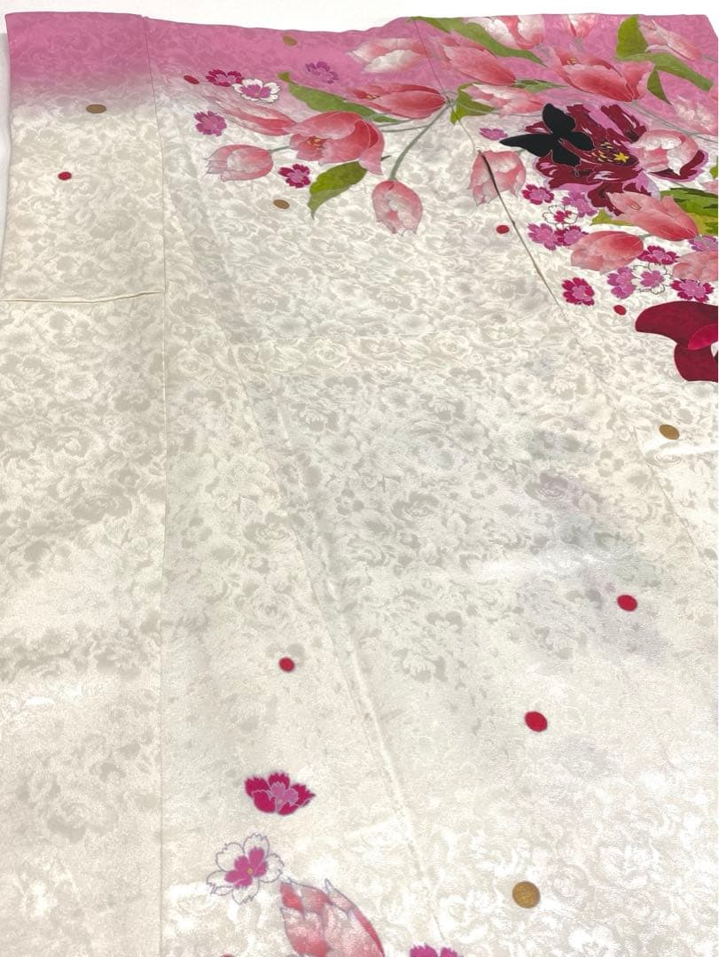 振袖 豪華 平子理沙×Lako Kula チューリップ 身丈167cm 撥水加工