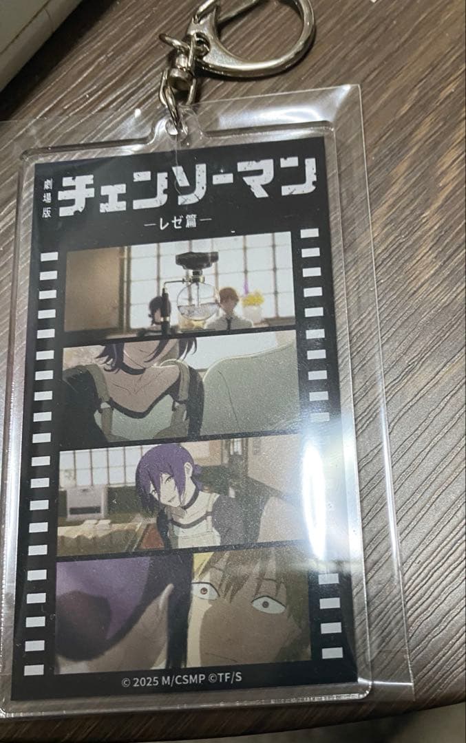 チェンソーマン レゼ篇　アクリルキーホルダー IP書店 TSUTAYApopup